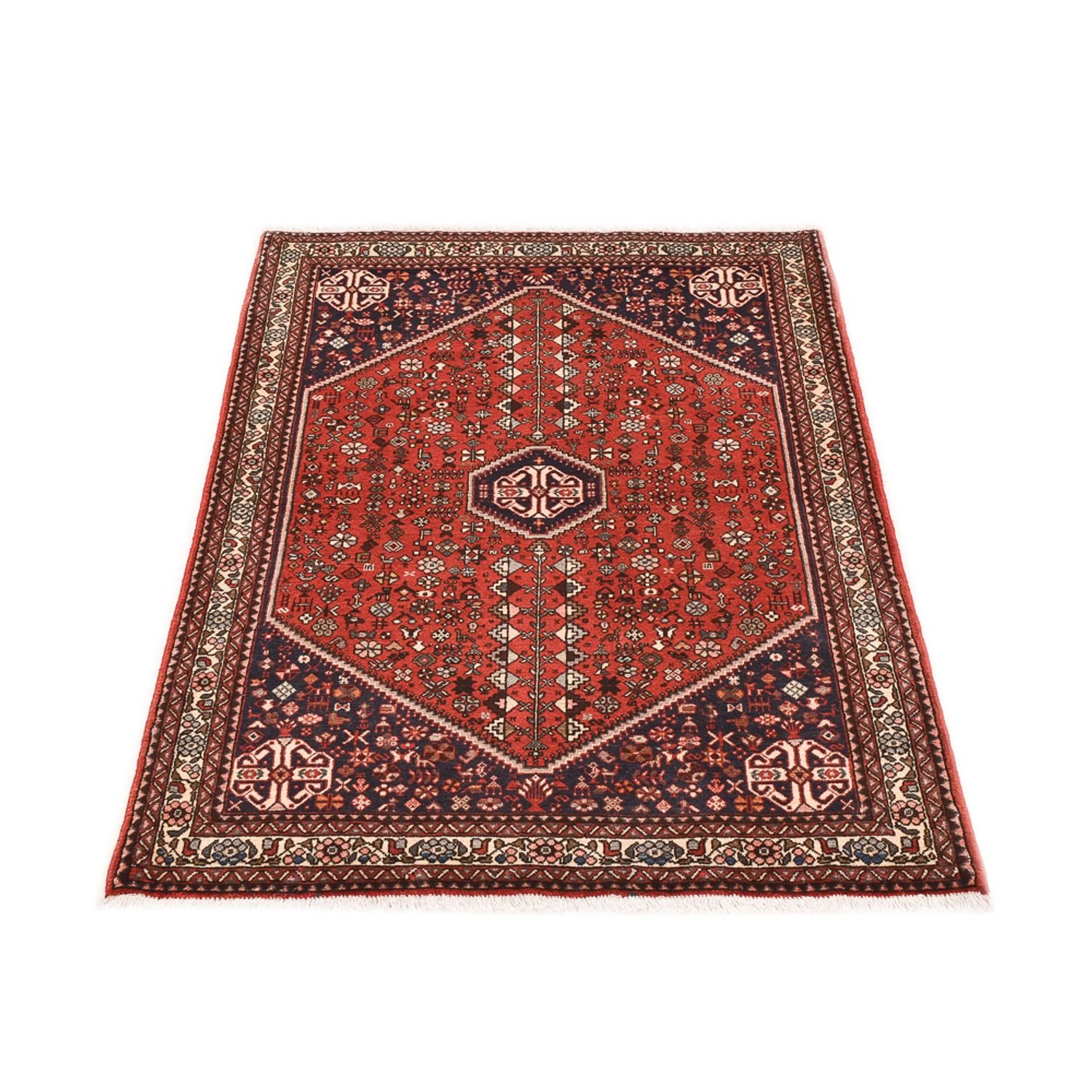 Gabbeh Teppich - Kaschkuli Perser - 155 x 104 cm - rot