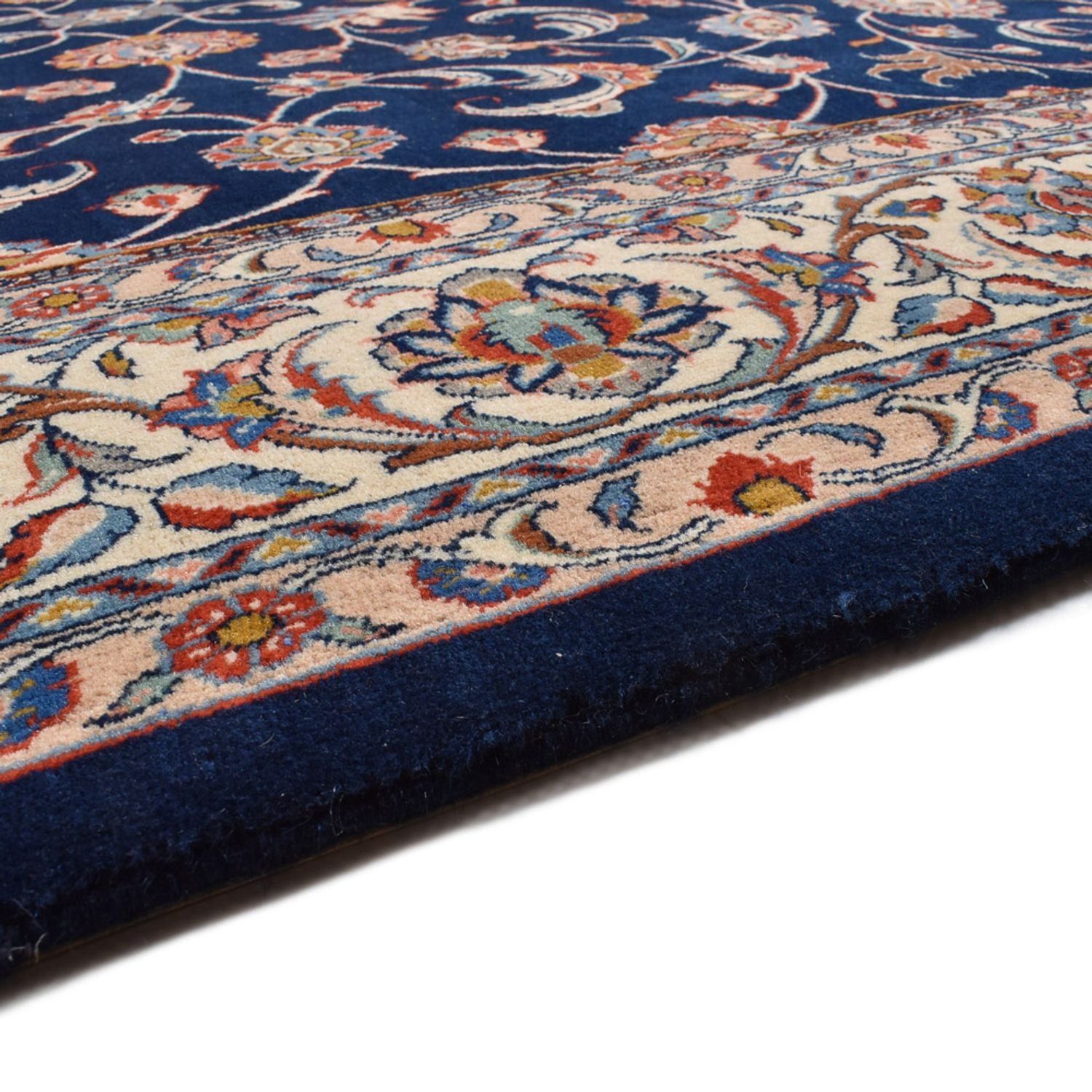 Perserteppich - Royal - 316 x 218 cm - dunkelblau