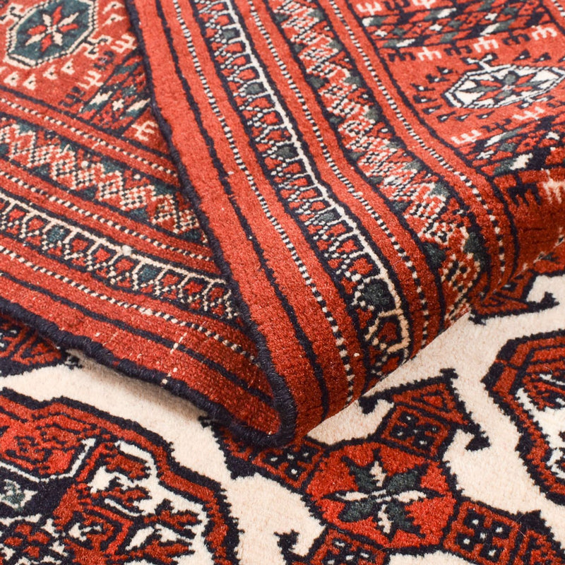 Belutsch Teppich - 200 x 142 cm - rot