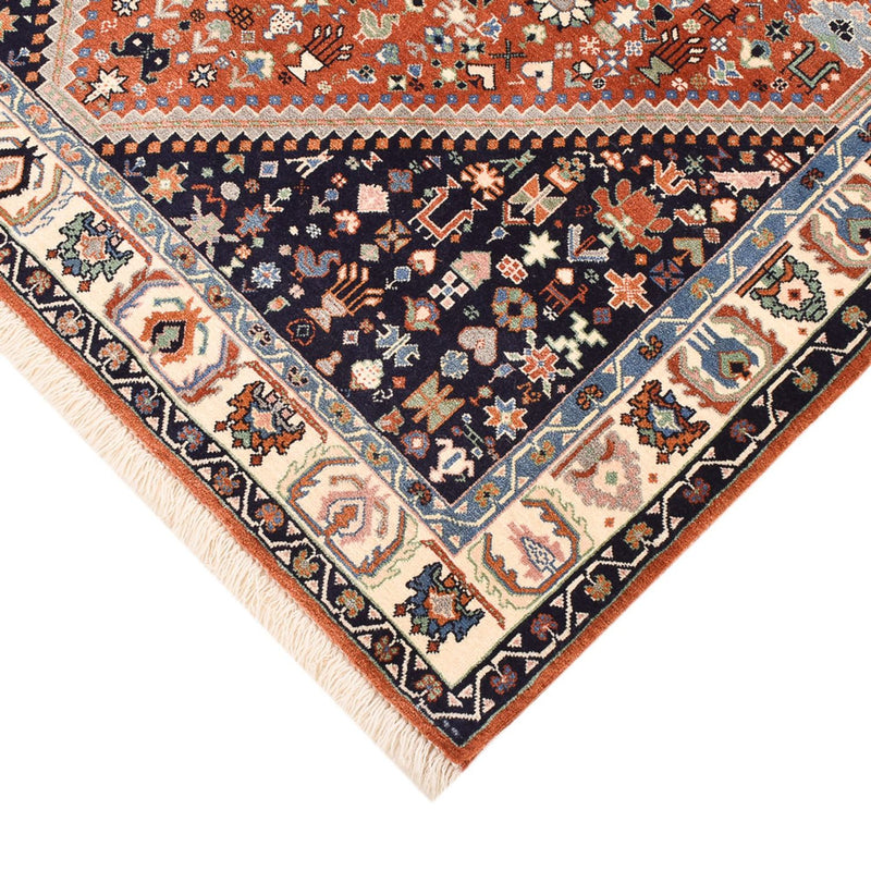 Gabbeh Teppich - Kaschkuli Perser - 162 x 116 cm - rost