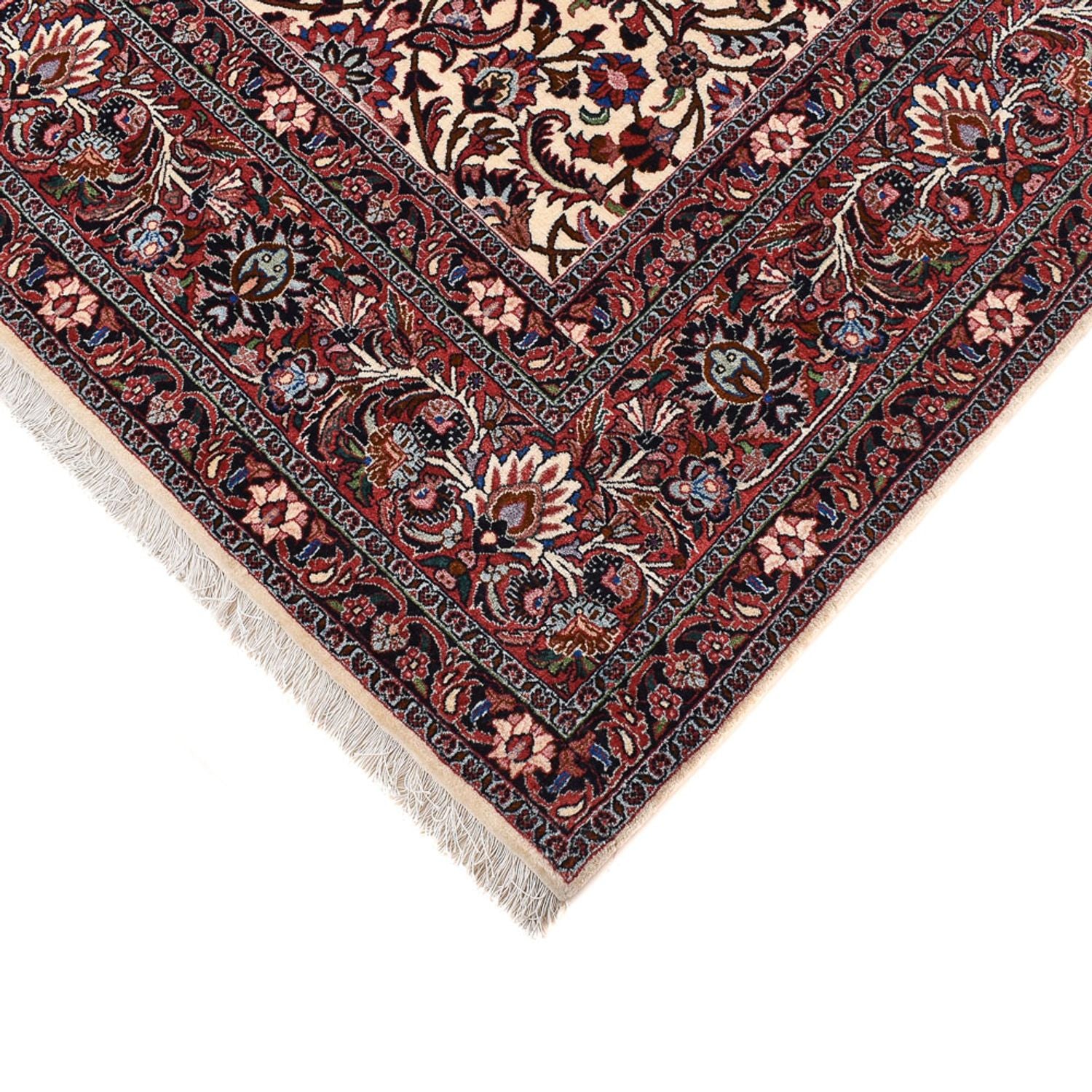 Perserteppich - Bidjar - 400 x 302 cm - bordeauxrot