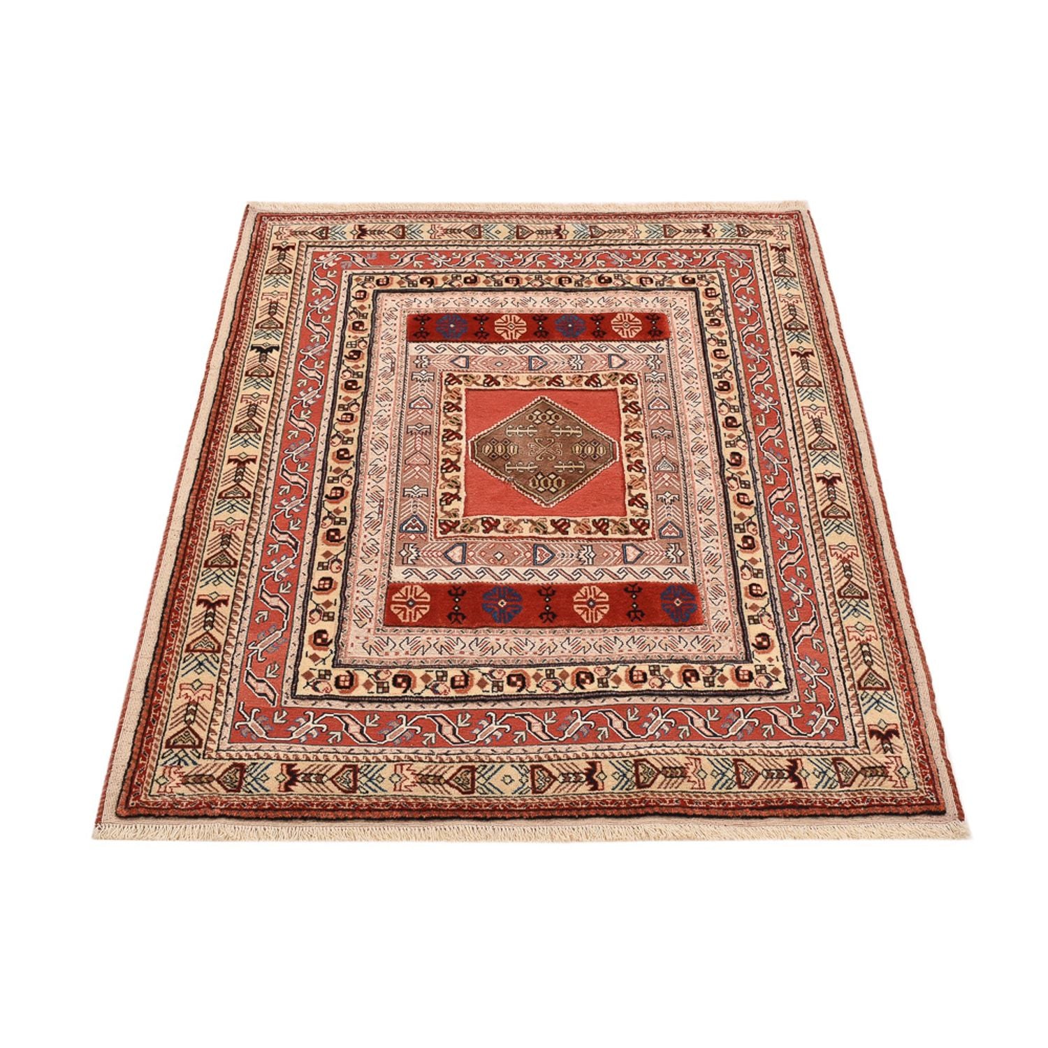 Kelim Teppich - Oriental - 155 x 117 cm - mehrfarbig