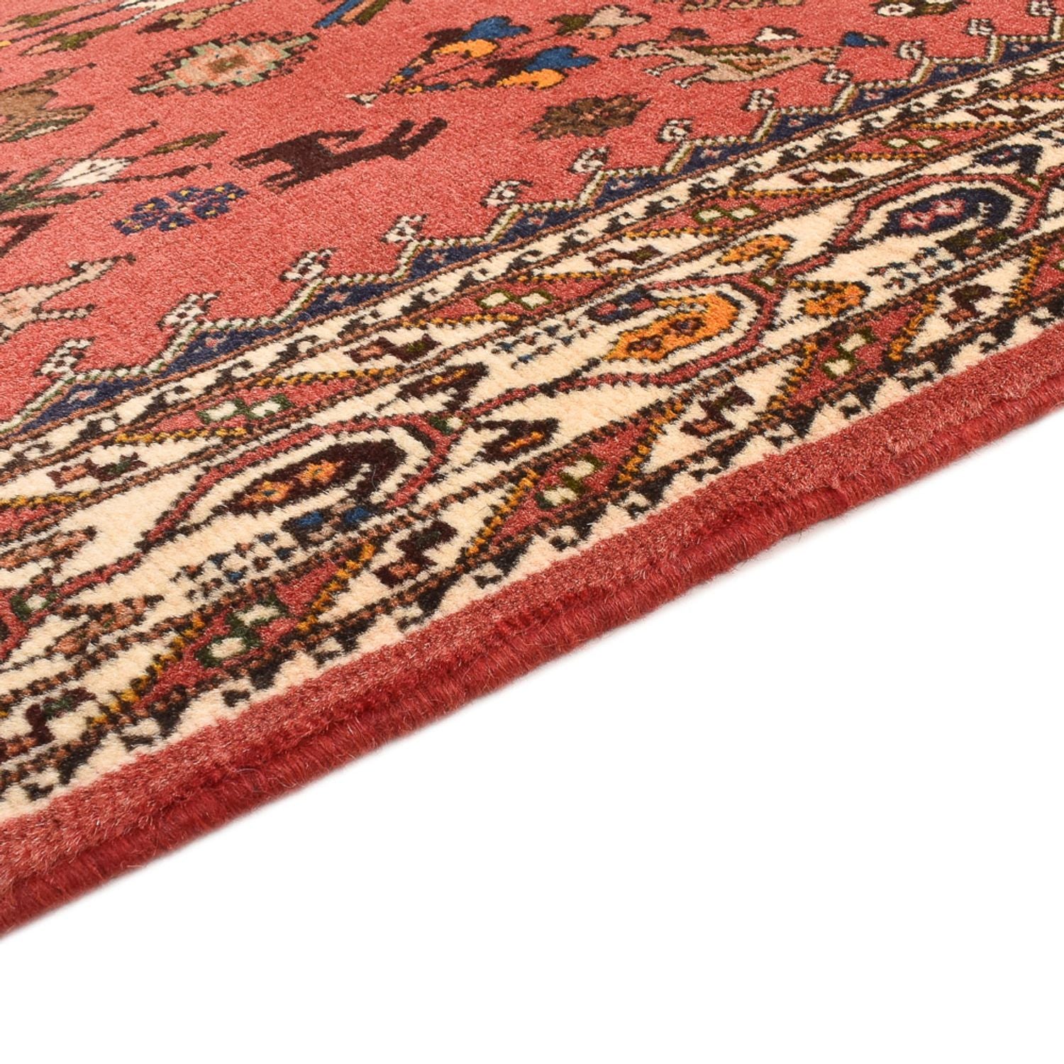 Perserteppich - Nomadic - 205 x 140 cm - rot