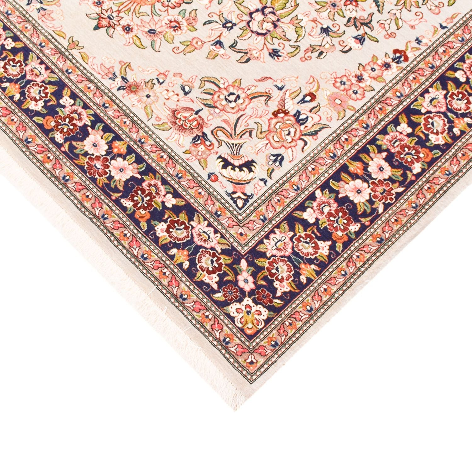 Perserteppich - Ghom - Royal - 200 x 139 cm - mehrfarbig