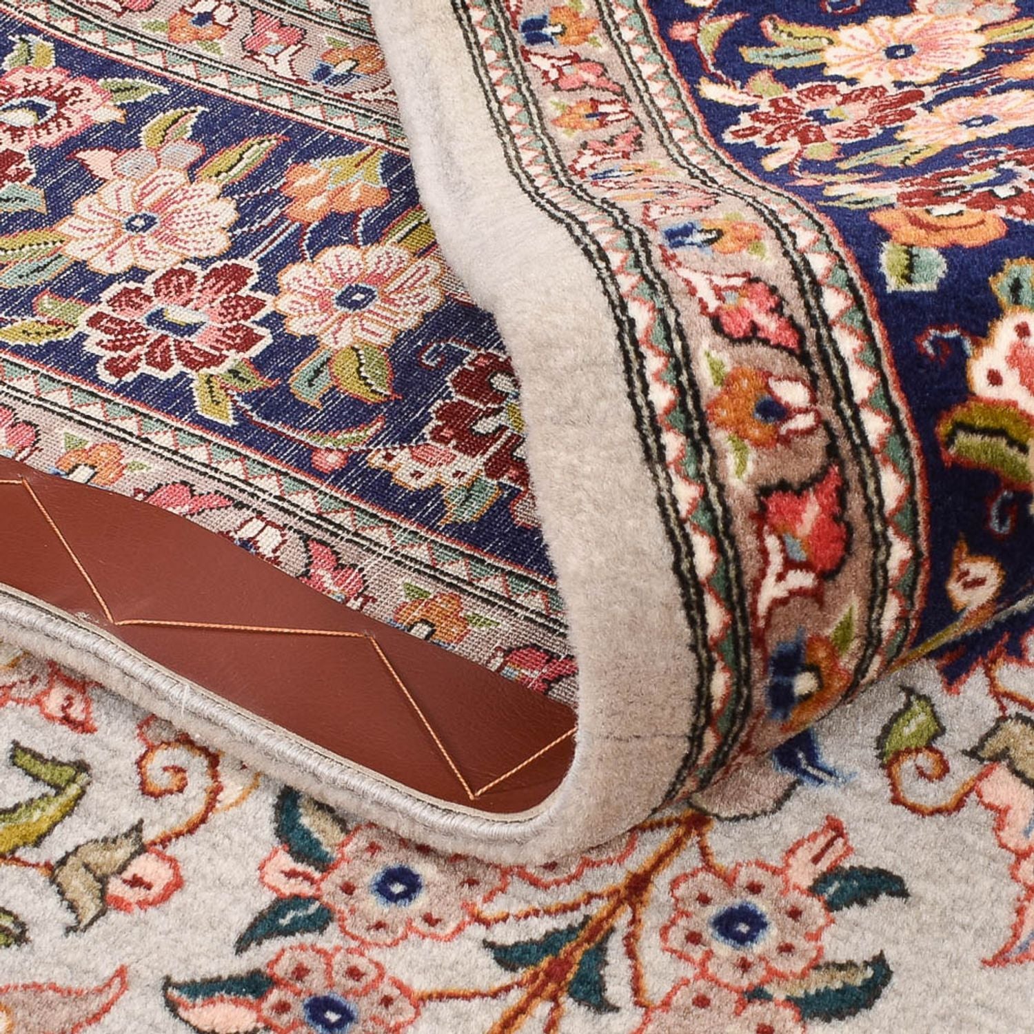 Perserteppich - Ghom - Royal - 200 x 139 cm - mehrfarbig