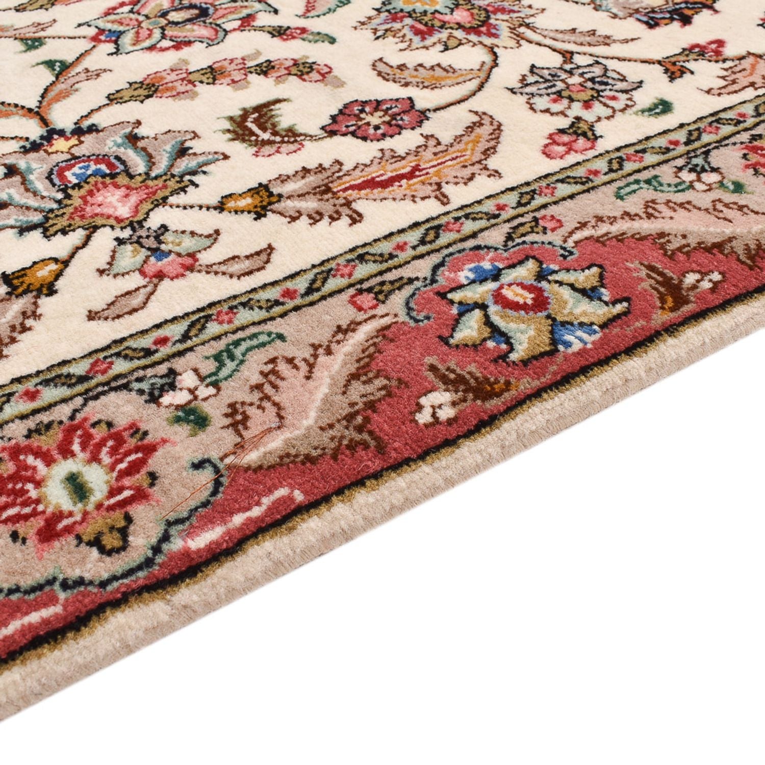 Läufer Perser - Täbriz - Royal - 301 x 68 cm - beige