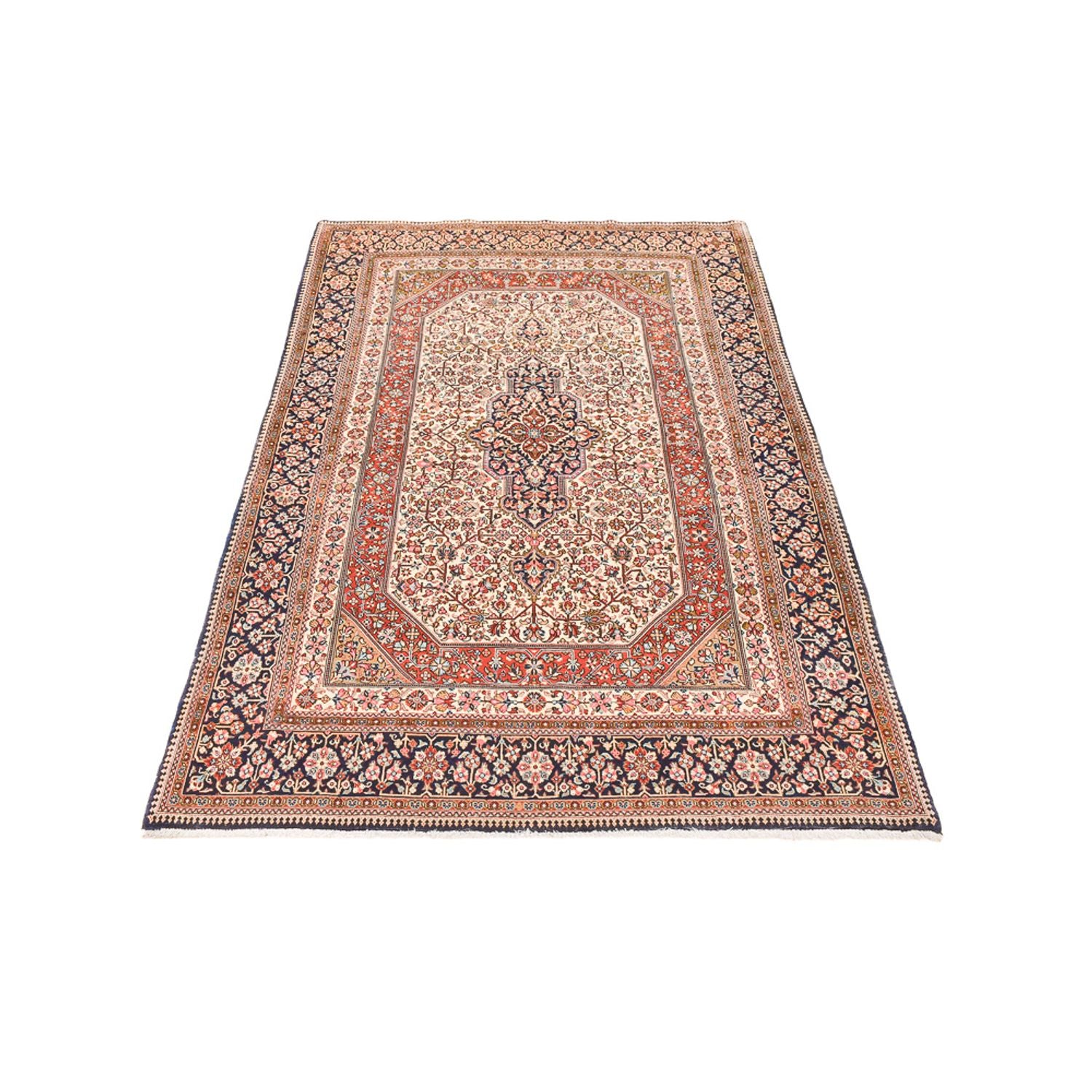 Perserteppich - Ghom - 220 x 136 cm - rost