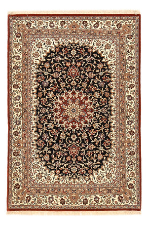 Perserteppich - Ghom - Royal - 154 x 103 cm - dunkelblau