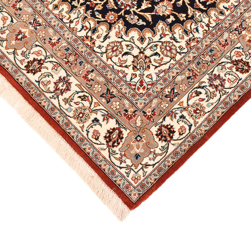 Perserteppich - Ghom - Royal - 154 x 103 cm - dunkelblau