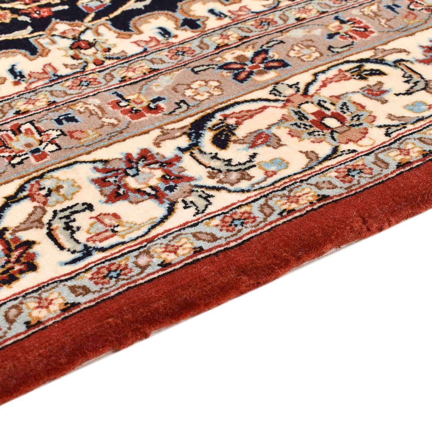 Perserteppich - Ghom - Royal - 154 x 103 cm - dunkelblau