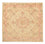Perserteppich - Täbriz - Royal quadratisch  - 248 x 242 cm - hellbeige