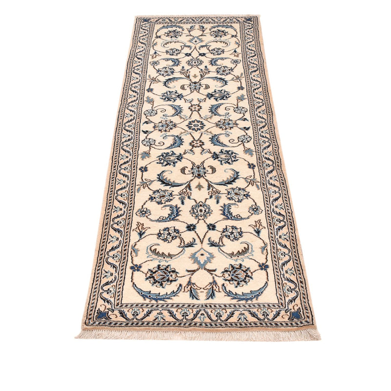 Läufer Perser - Nain - Royal - 202 x 60 cm - creme