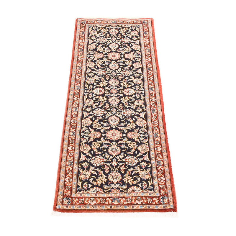 Läufer Perser - Ghom - Royal - 155 x 55 cm - dunkelblau