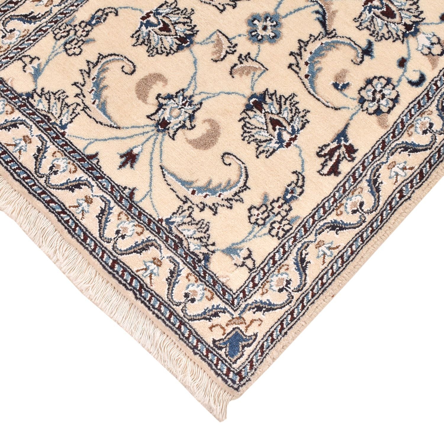 Läufer Perser - Nain - Royal - 195 x 60 cm - creme