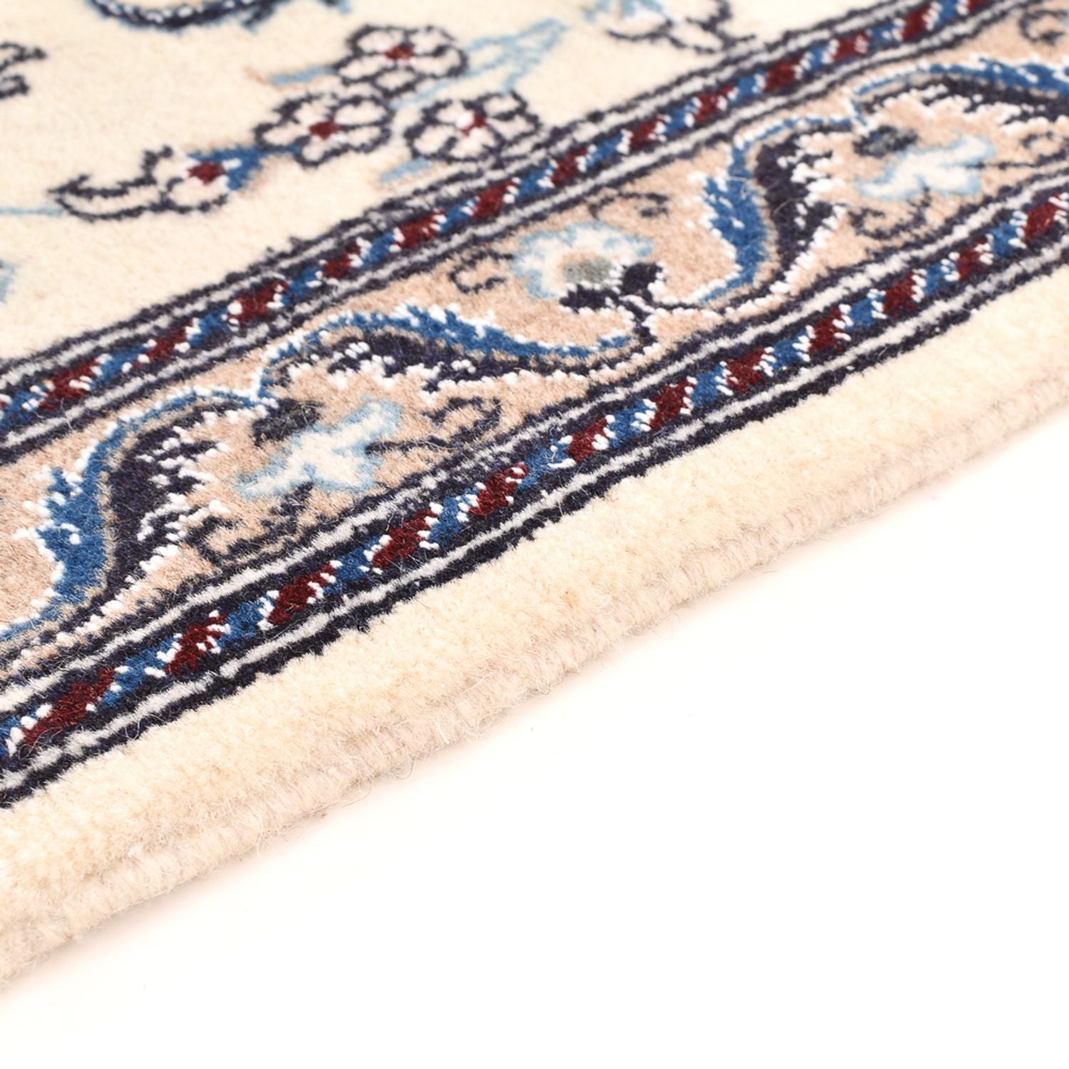Läufer Perser - Nain - Royal - 202 x 58 cm - creme