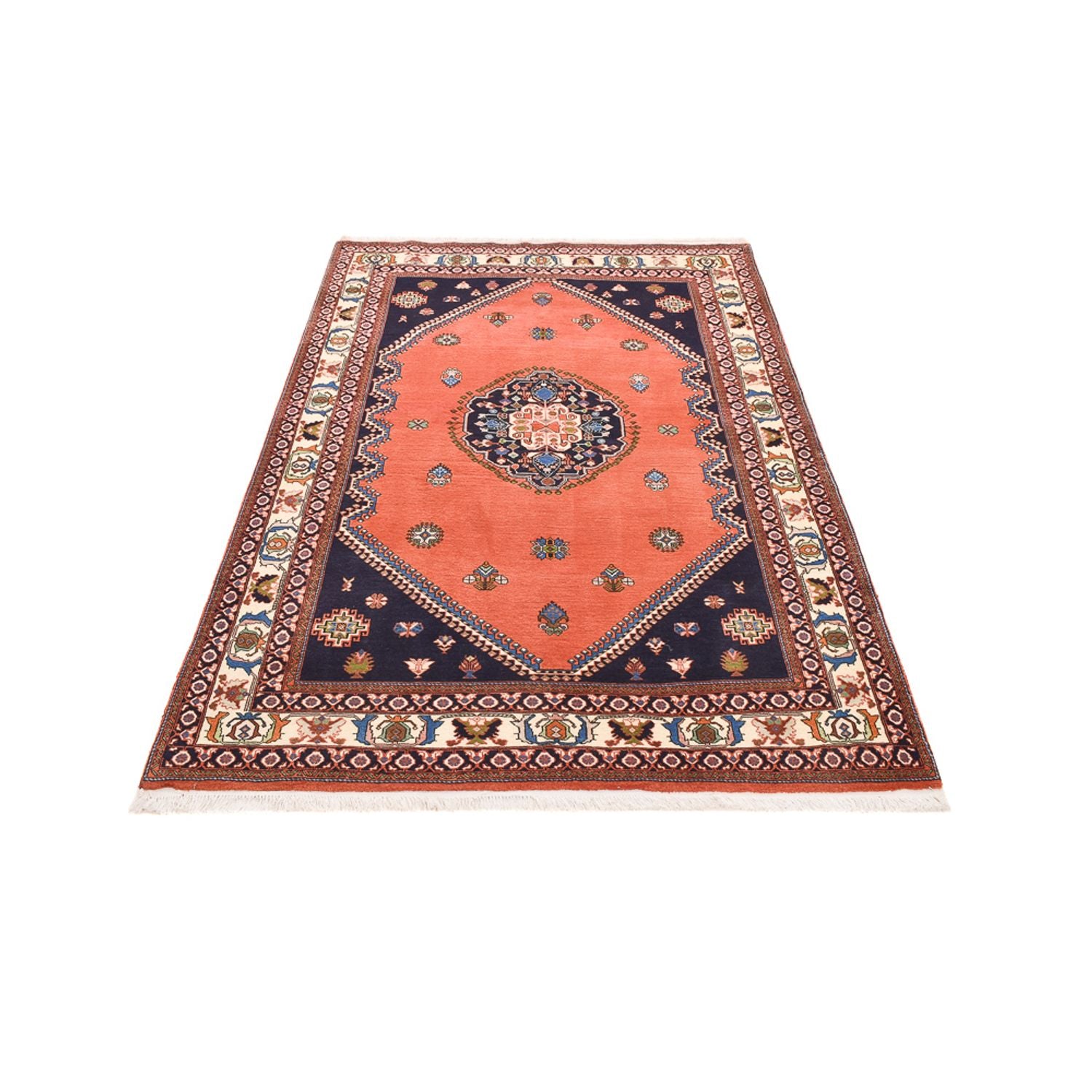 Gabbeh Teppich - Kaschkuli Perser - 255 x 163 cm - rot