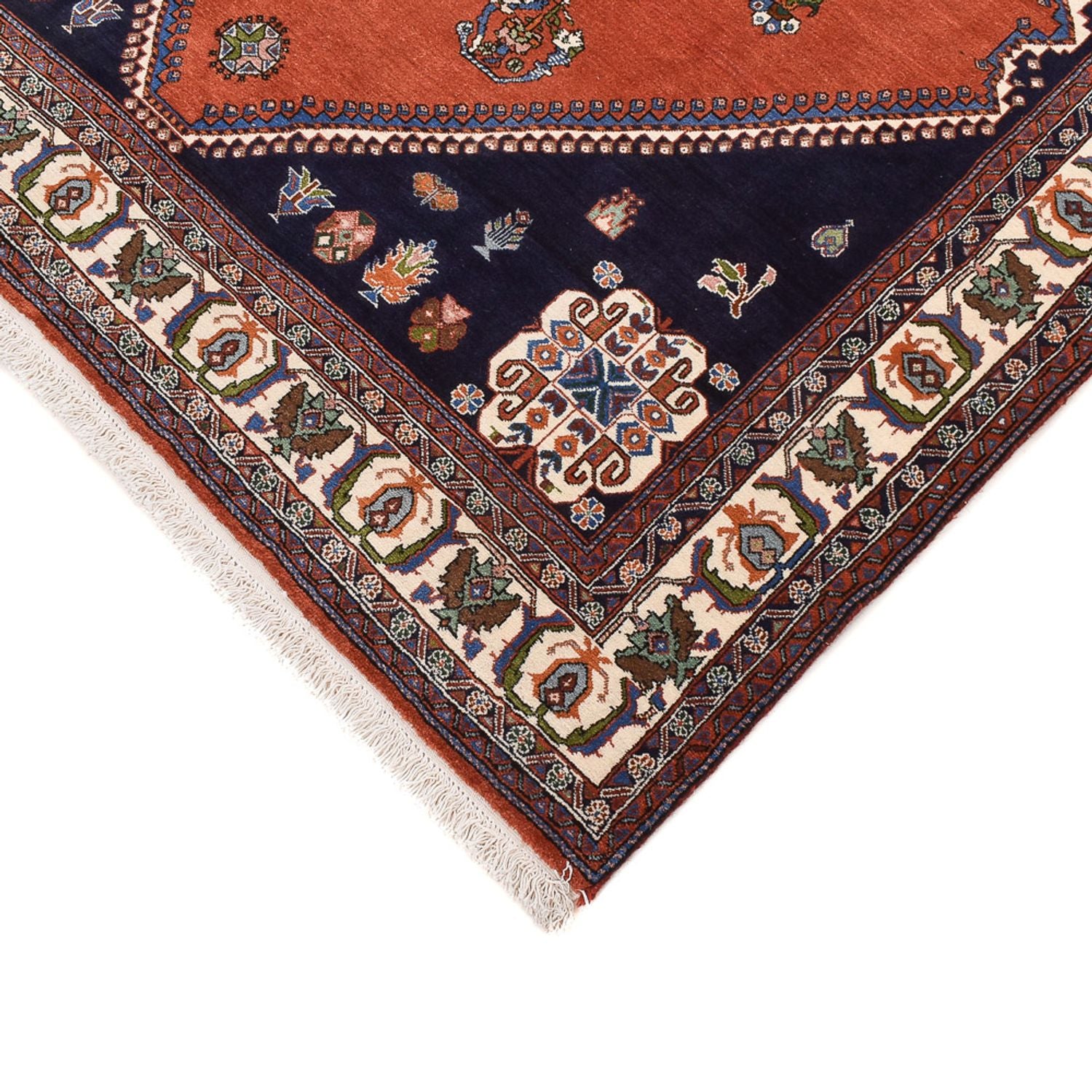 Gabbeh Teppich - Kaschkuli Perser - 260 x 180 cm - rot