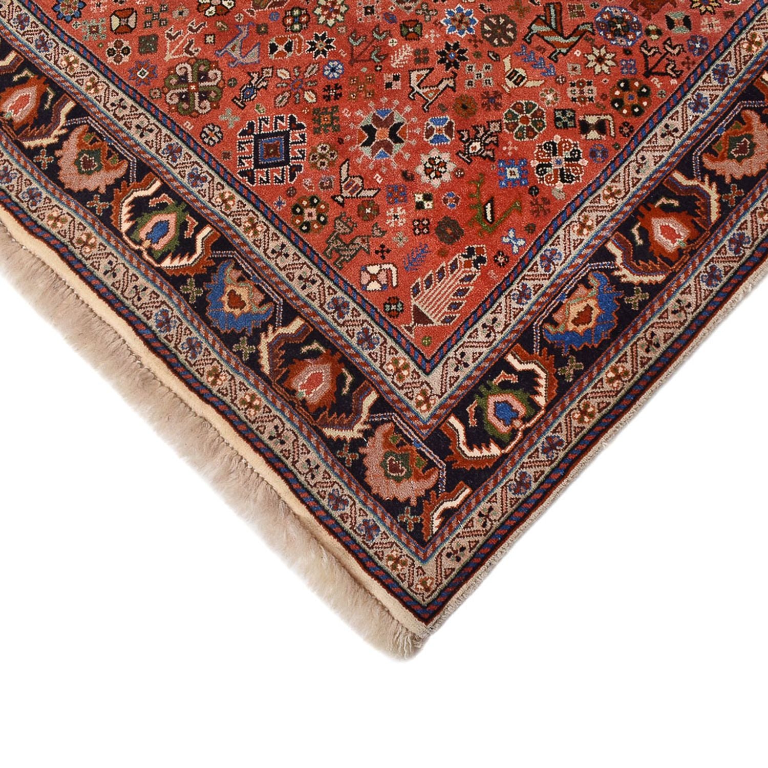 Gabbeh Teppich - Kaschkuli Perser - 260 x 172 cm - rot