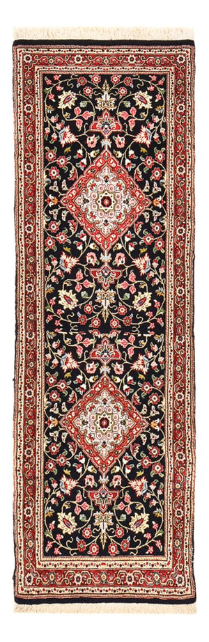 Läufer Perser - Ghom - Royal - 182 x 55 cm - dunkelblau