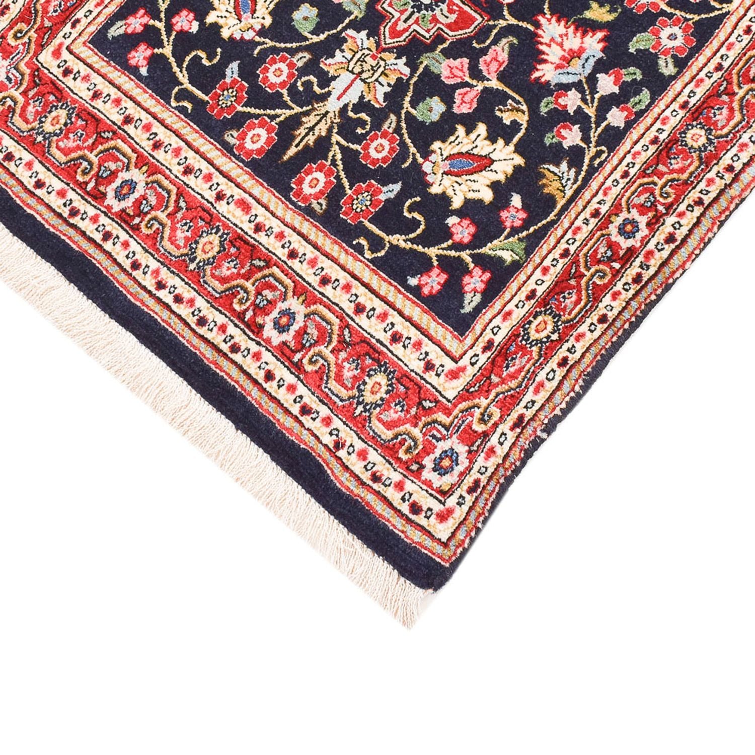 Läufer Perser - Ghom - Royal - 182 x 55 cm - dunkelblau