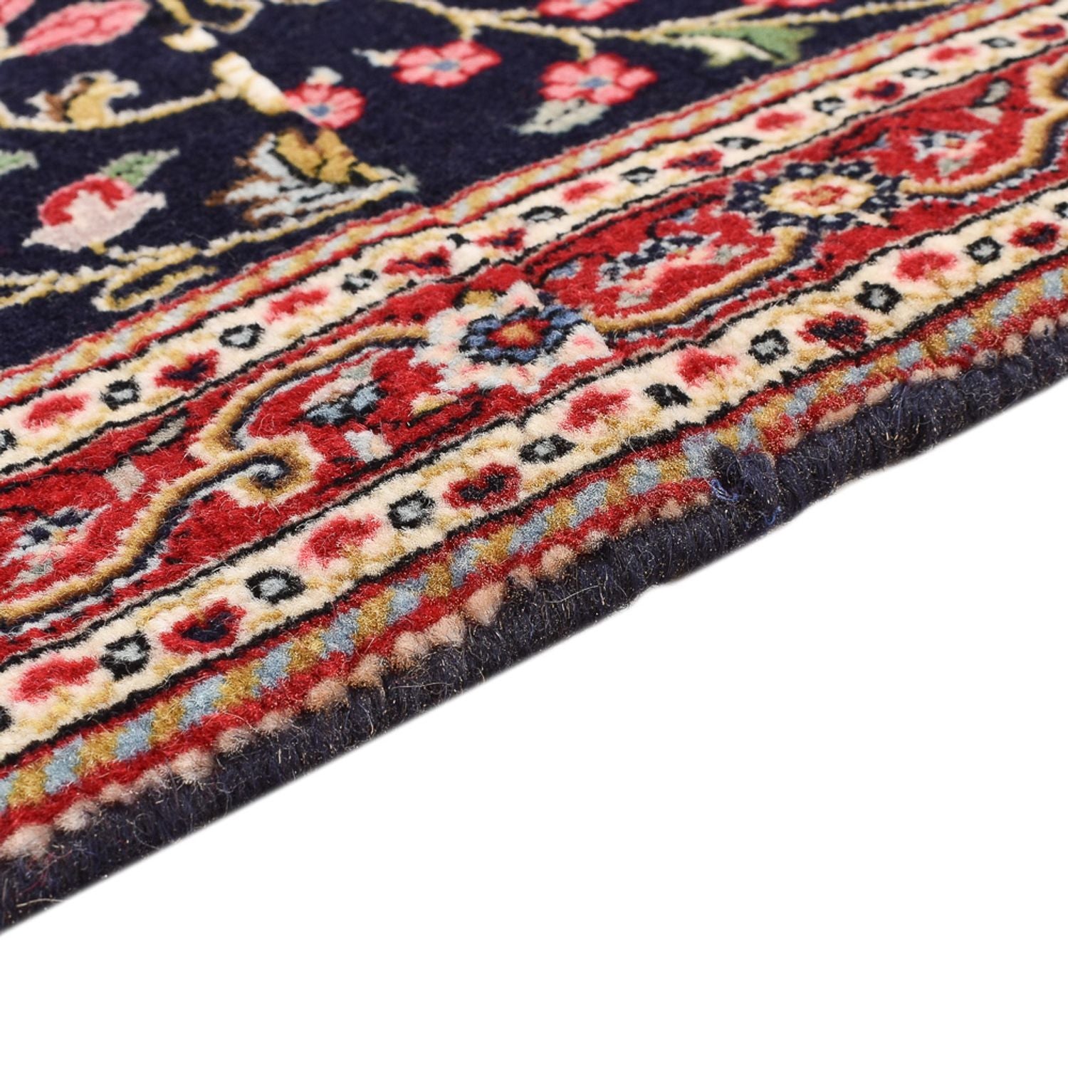 Läufer Perser - Ghom - Royal - 182 x 55 cm - dunkelblau