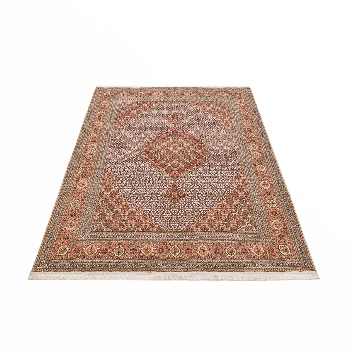Perserteppich - Täbriz - Royal - 210 x 151 cm - rost