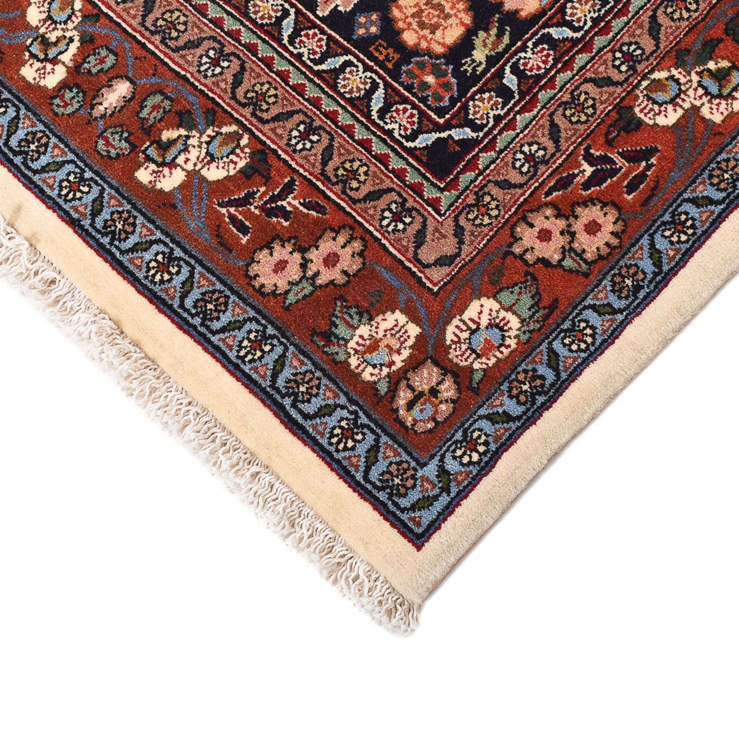 Gabbeh Teppich - Kaschkuli Perser - 218 x 150 cm - hellbeige