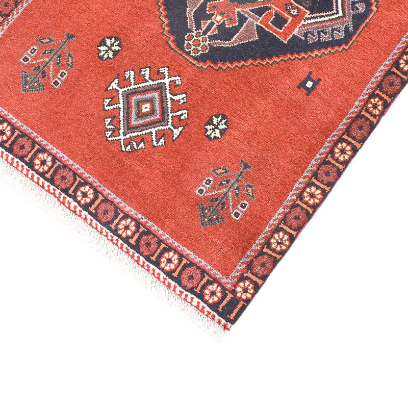 Läufer Gabbeh - Kaschkuli Perser - 197 x 54 cm - rot