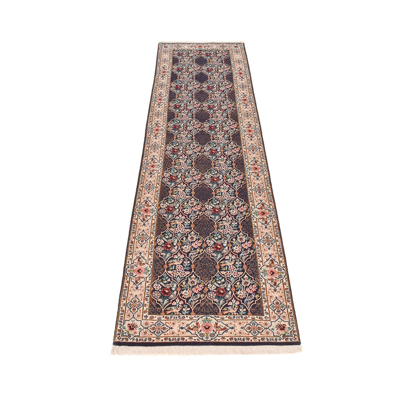 Läufer Perser - Ghom - Royal - 300 x 80 cm - dunkelblau