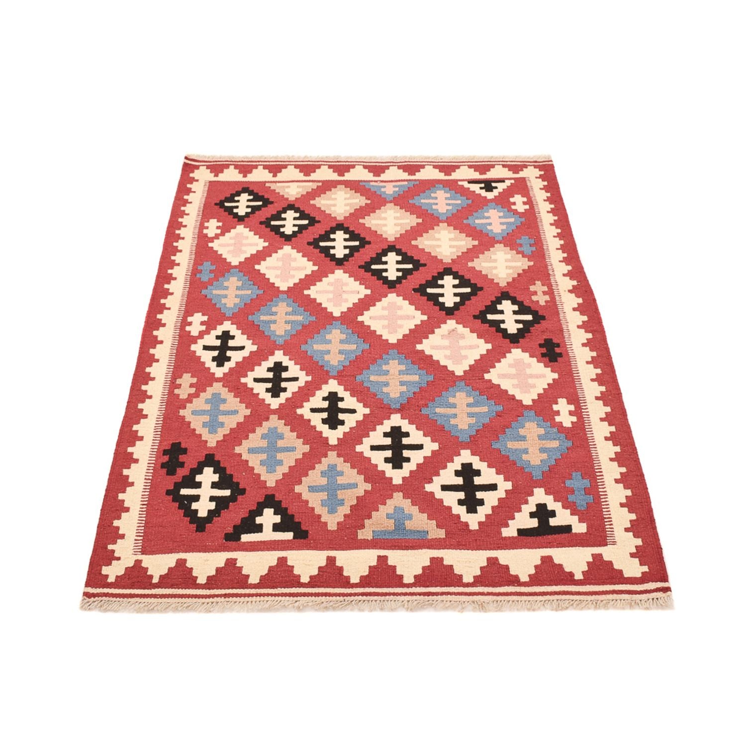 Kelim Teppich - Oriental - 145 x 102 cm - mehrfarbig