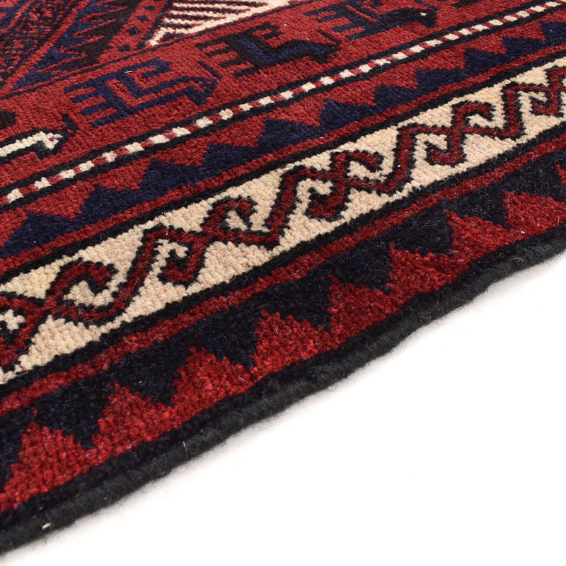 Perserteppich - Nomadic - 260 x 217 cm - bordeauxrot