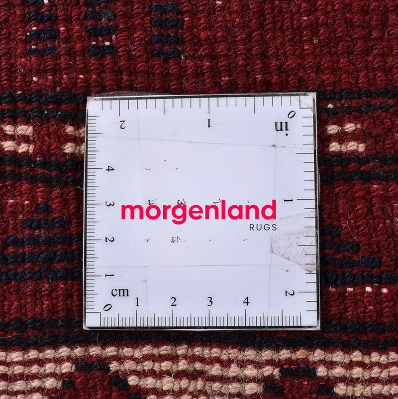 Perserteppich - Nomadic - 260 x 217 cm - bordeauxrot