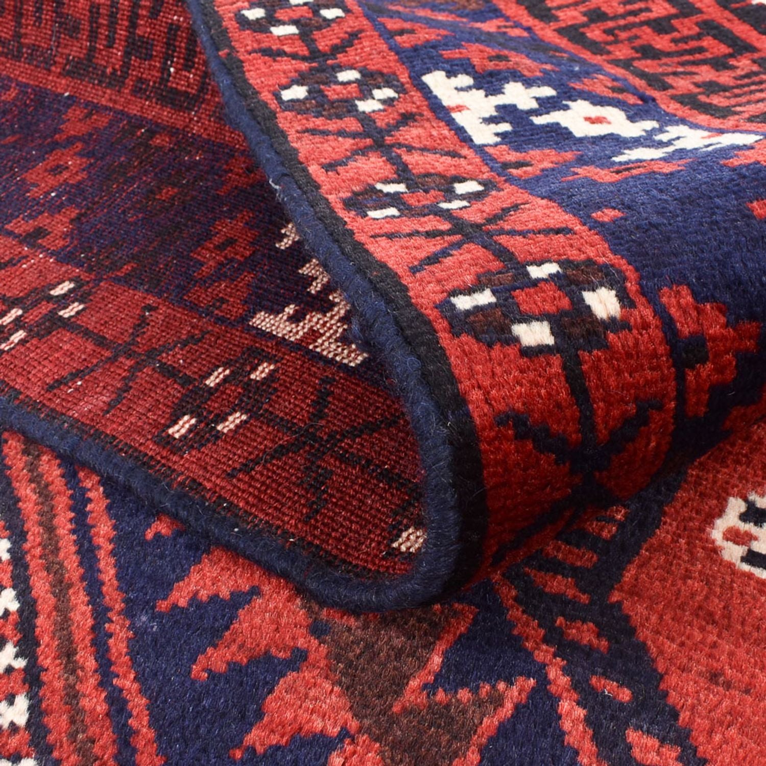 Perserteppich - Nomadic - 320 x 235 cm - rot