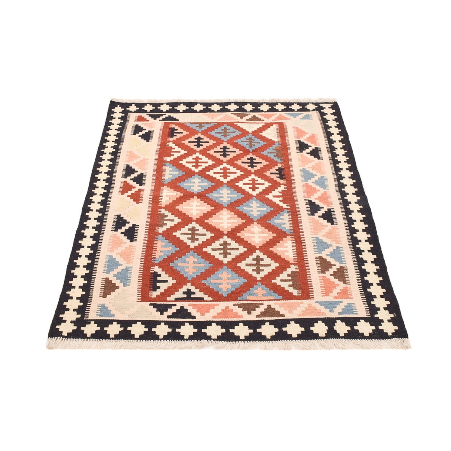Kelim Teppich - Oriental - 148 x 106 cm - mehrfarbig