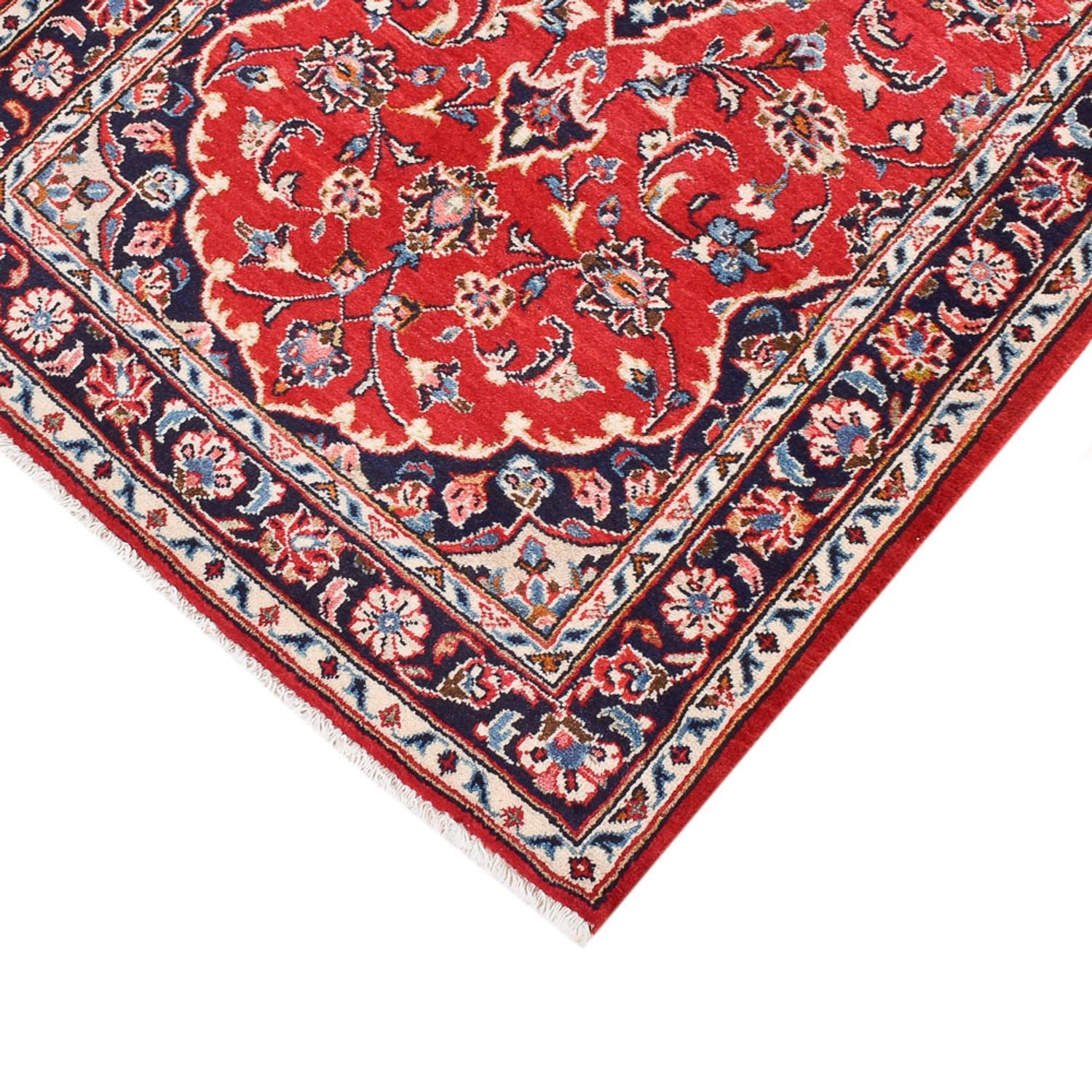 Läufer Perser - Keshan - 303 x 80 cm - rot
