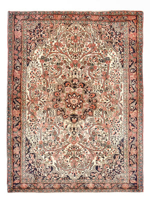 Perserteppich - Nomadic - 196 x 142 cm - mehrfarbig