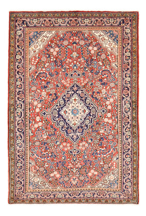 Perserteppich - Nomadic - 201 x 136 cm - mehrfarbig