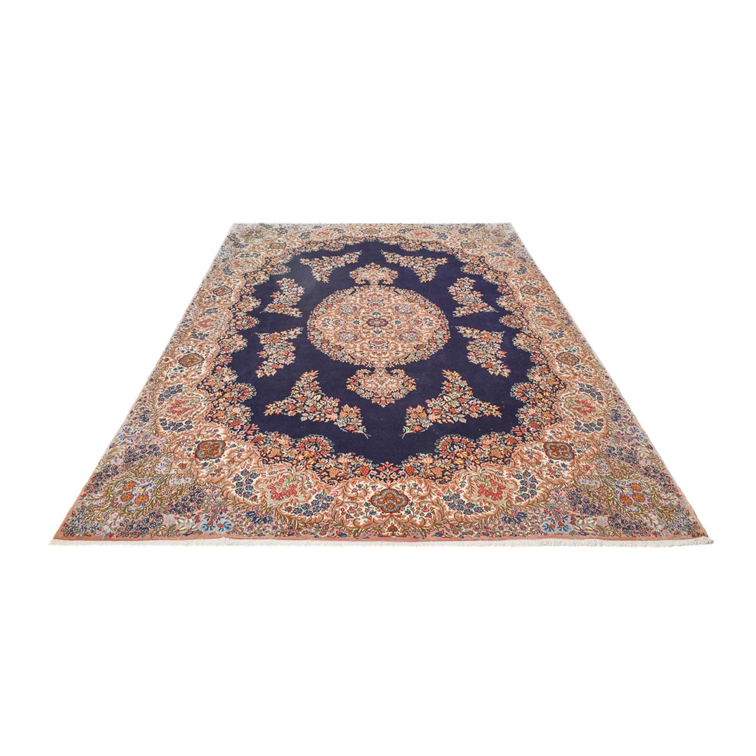Perserteppich - Royal - 340 x 257 cm - dunkelblau