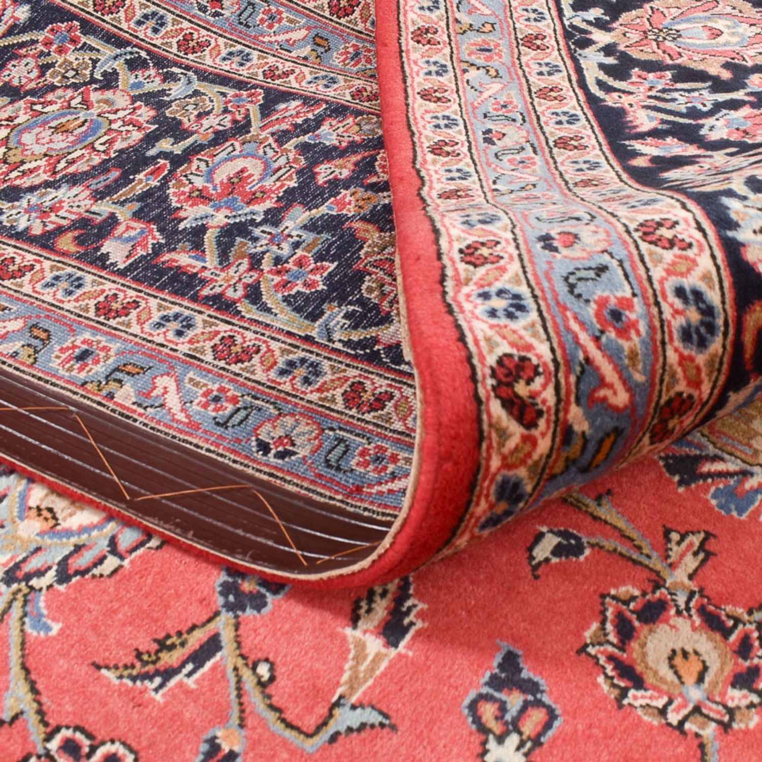 Perserteppich - Keshan - 415 x 297 cm - rot