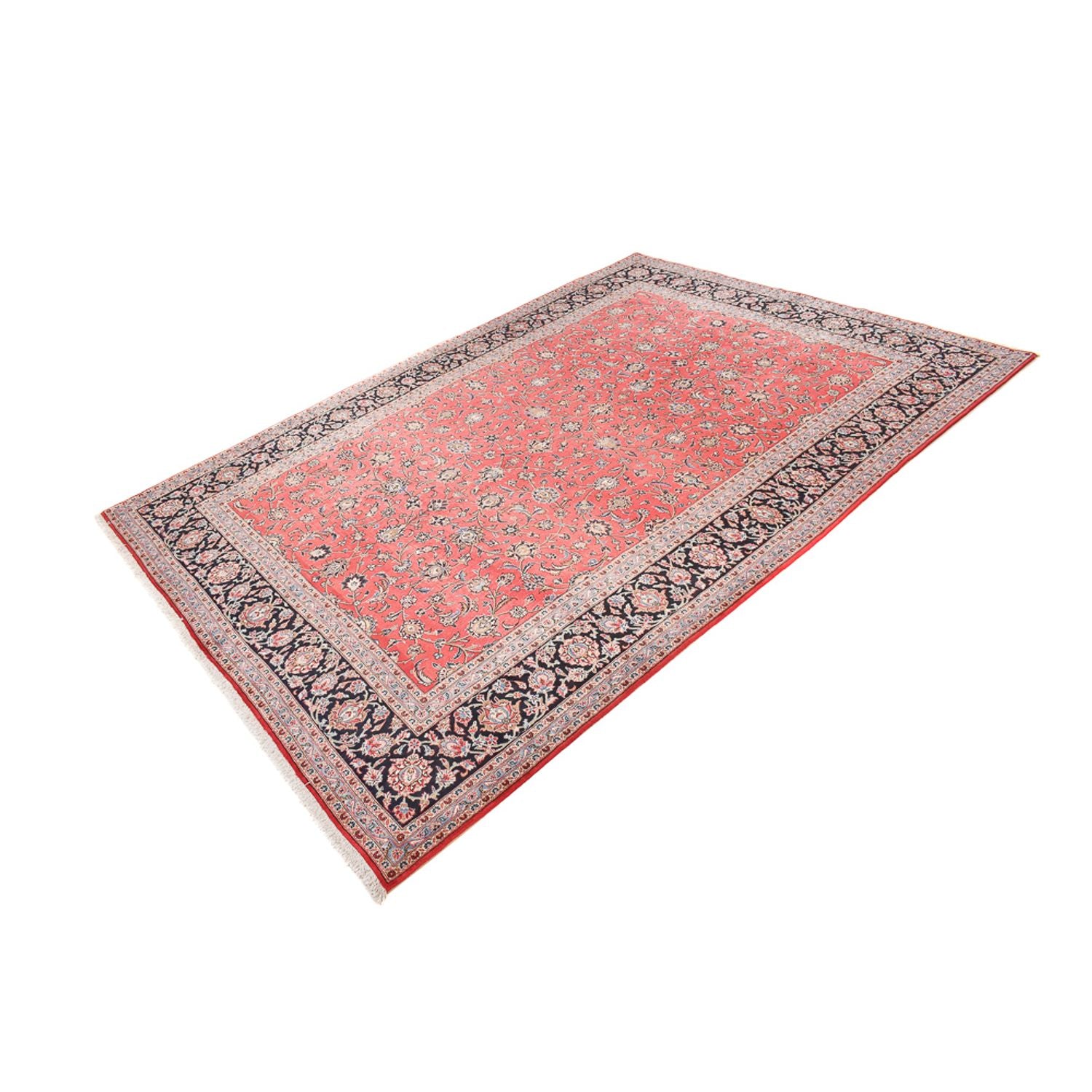 Perserteppich - Keshan - 415 x 297 cm - rot