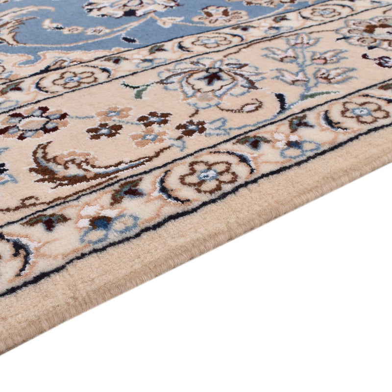 Perserteppich - Nain - Royal - 242 x 158 cm - blau
