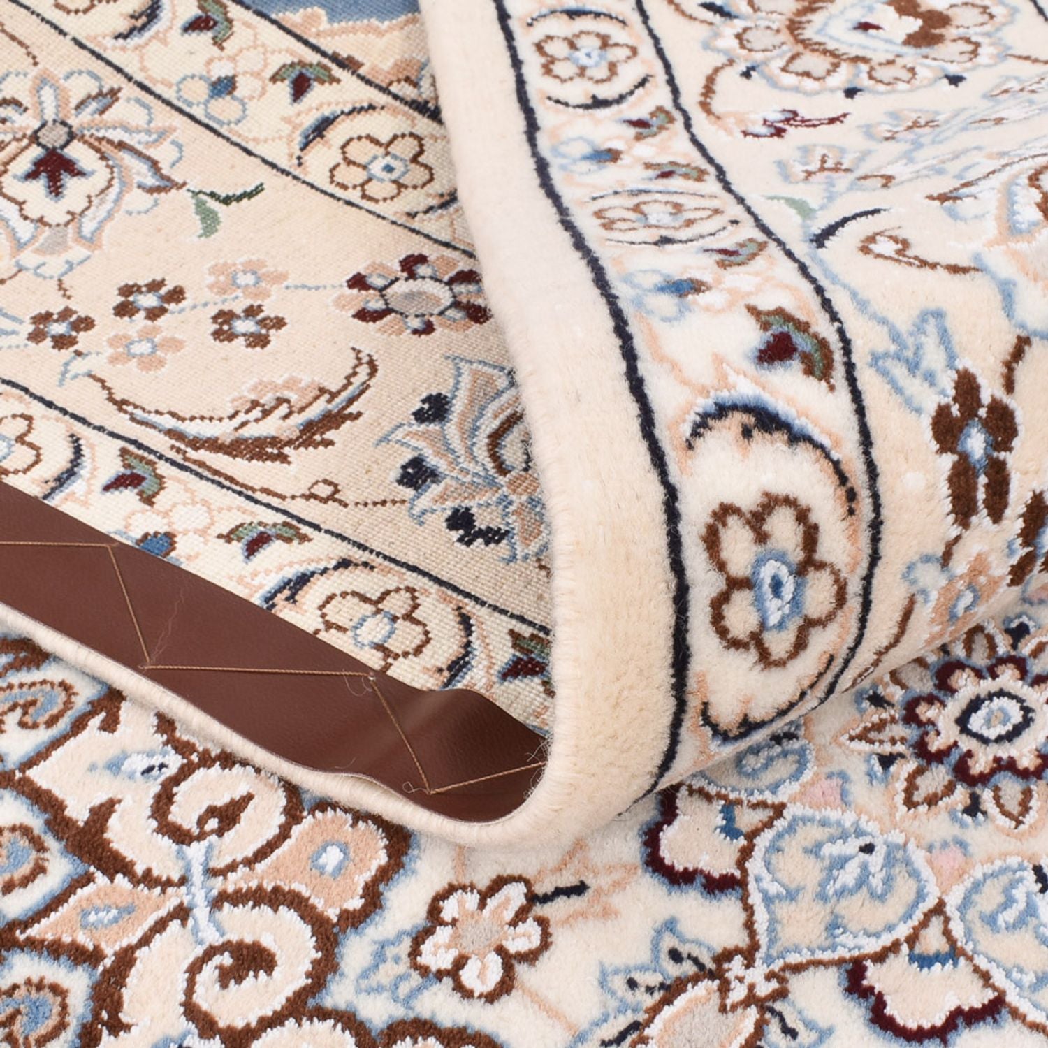 Perserteppich - Nain - Royal - 242 x 158 cm - blau