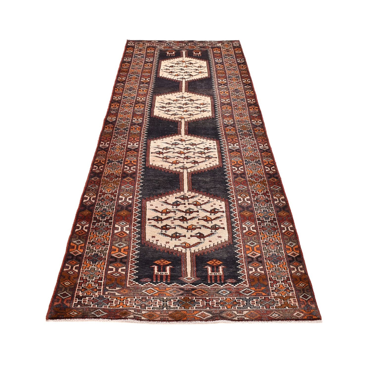 Läufer Perser - Nomadic - 309 x 104 cm - mehrfarbig