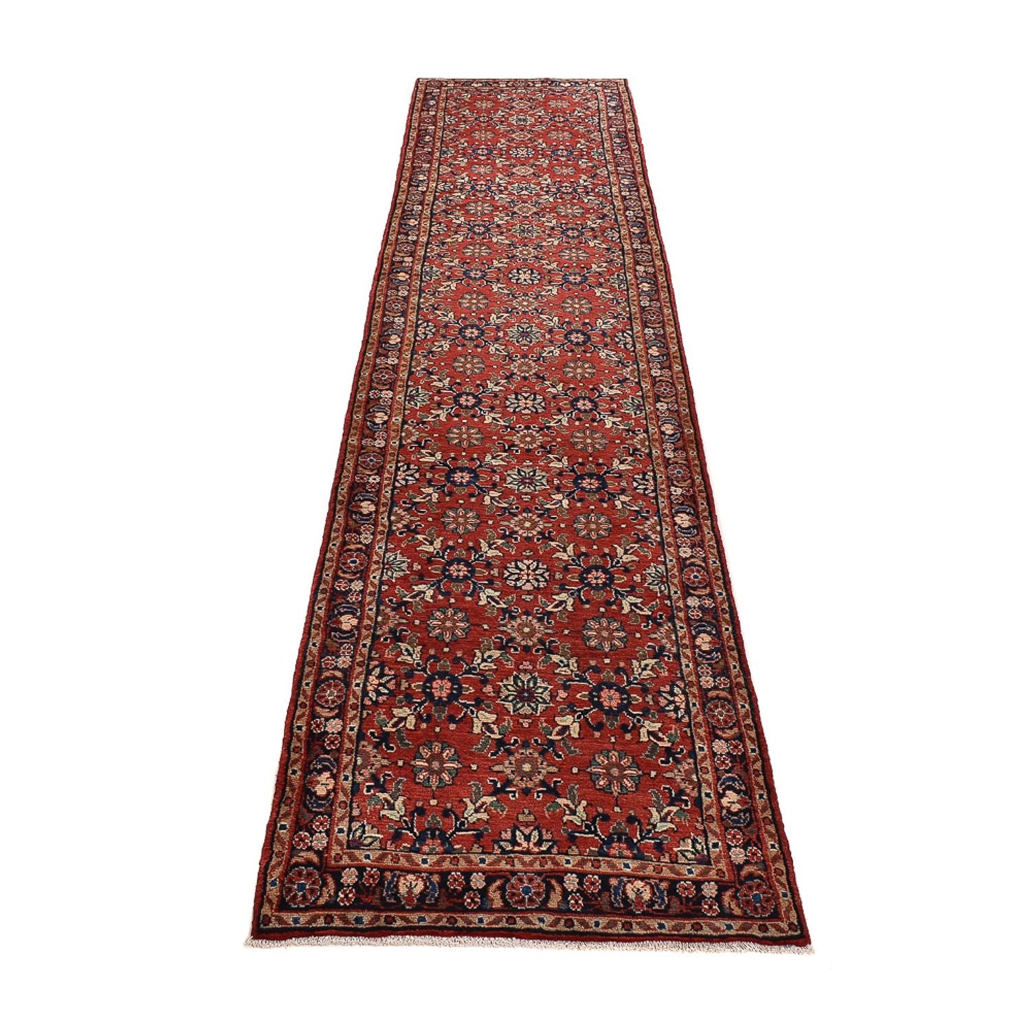 Läufer Perser - Nomadic - 412 x 89 cm - rot