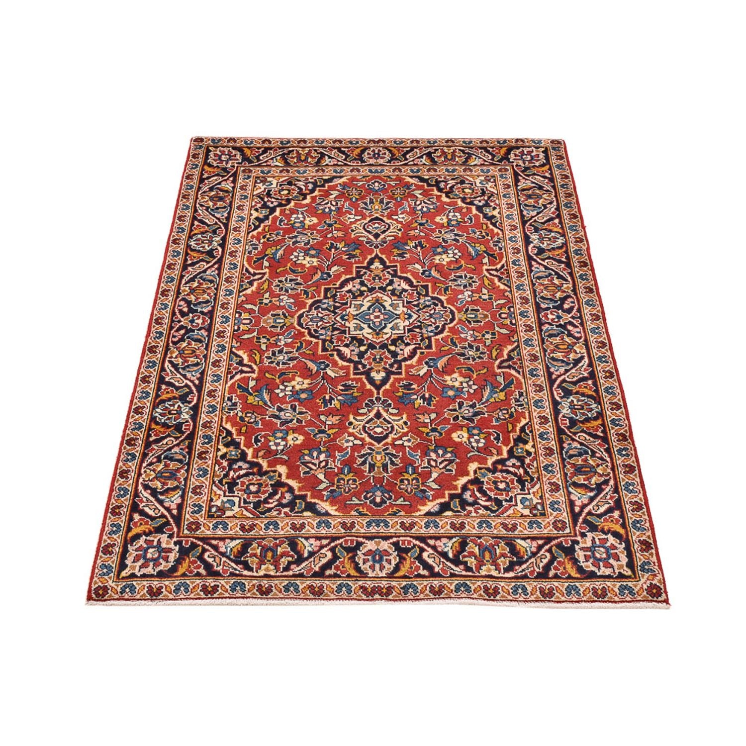 Perserteppich - Keshan - 148 x 100 cm - rot