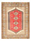 Perserteppich - Nomadic - 174 x 135 cm - mehrfarbig