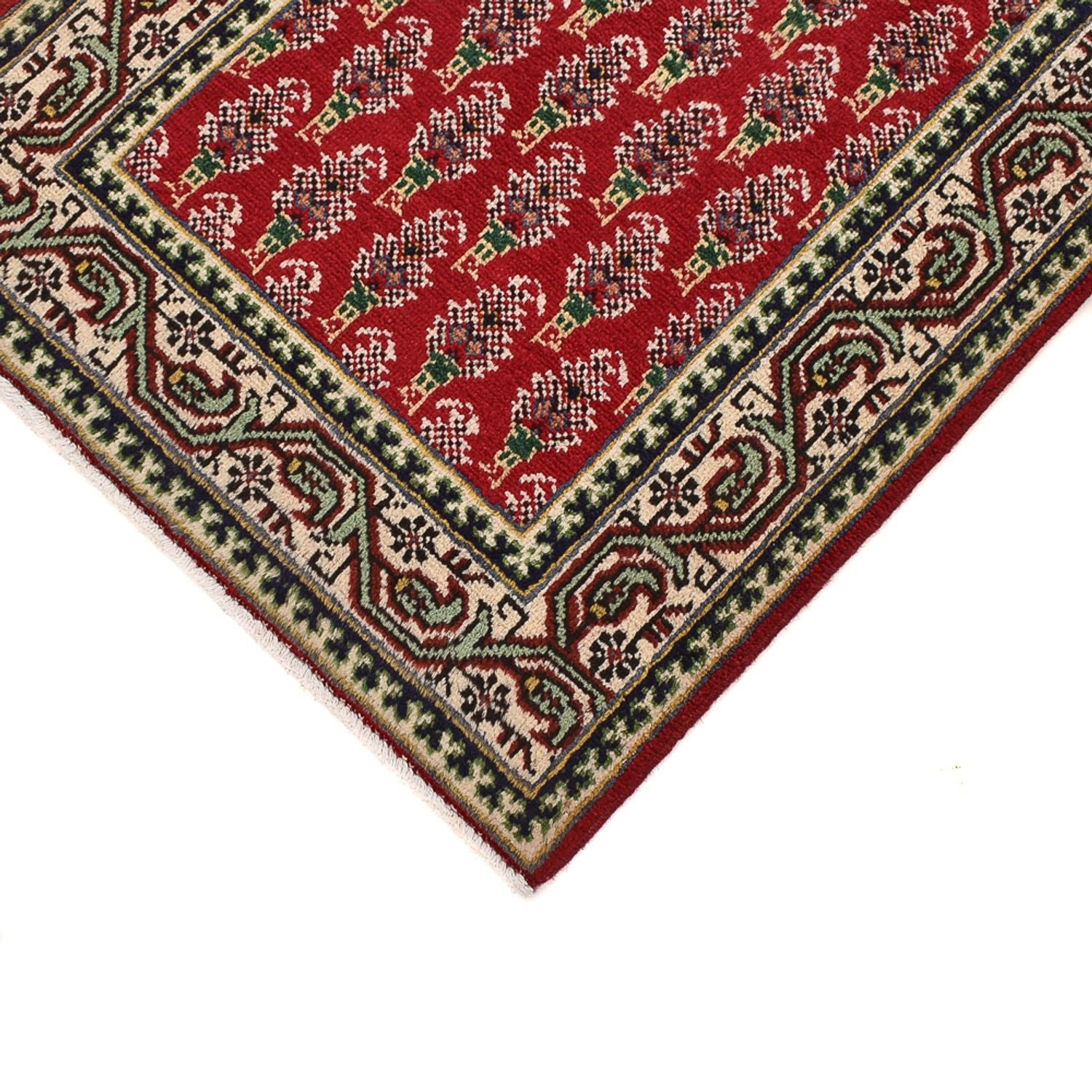 Läufer Perser - Täbriz - 460 x 73 cm - rot