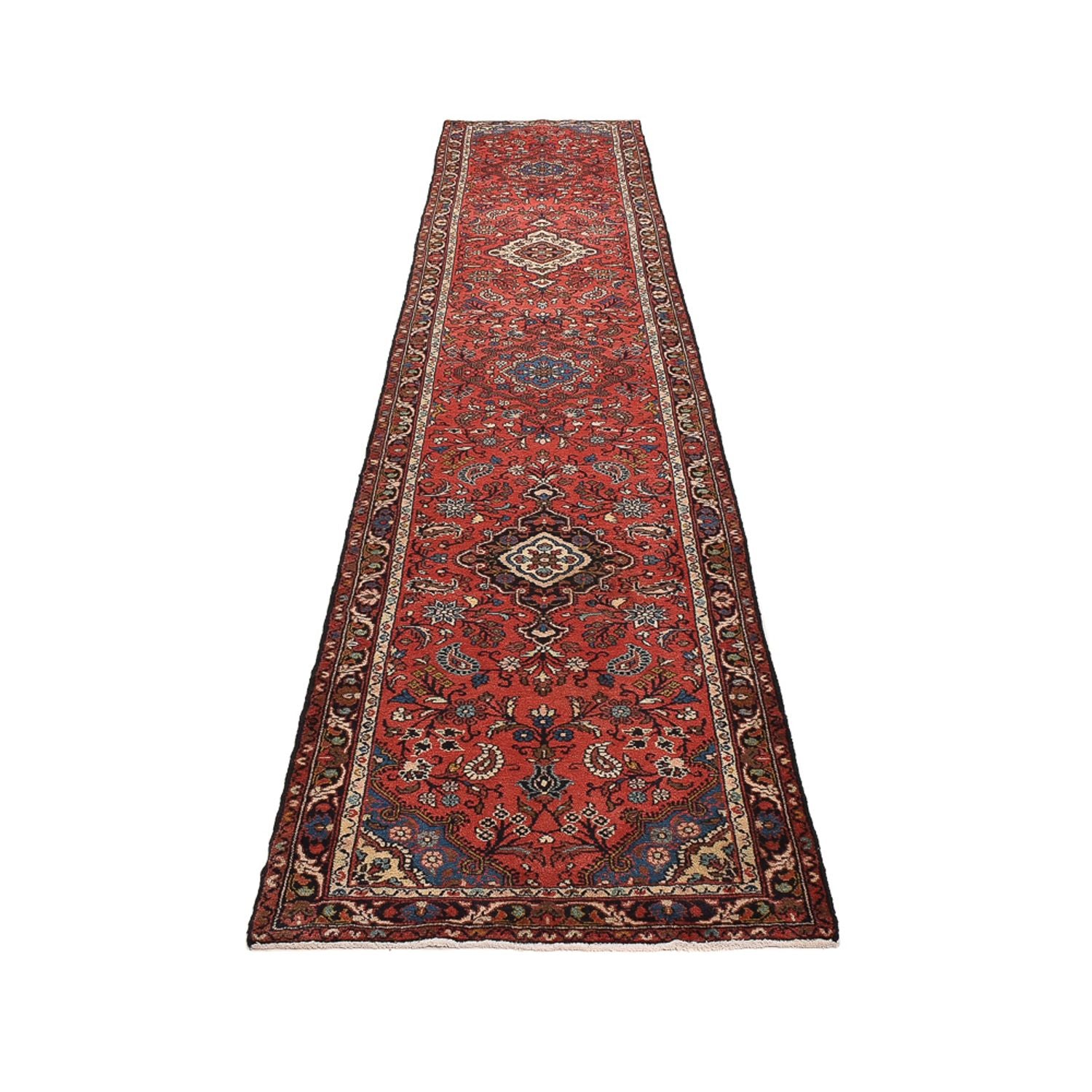 Läufer Perser - Nomadic - 420 x 78 cm - rot