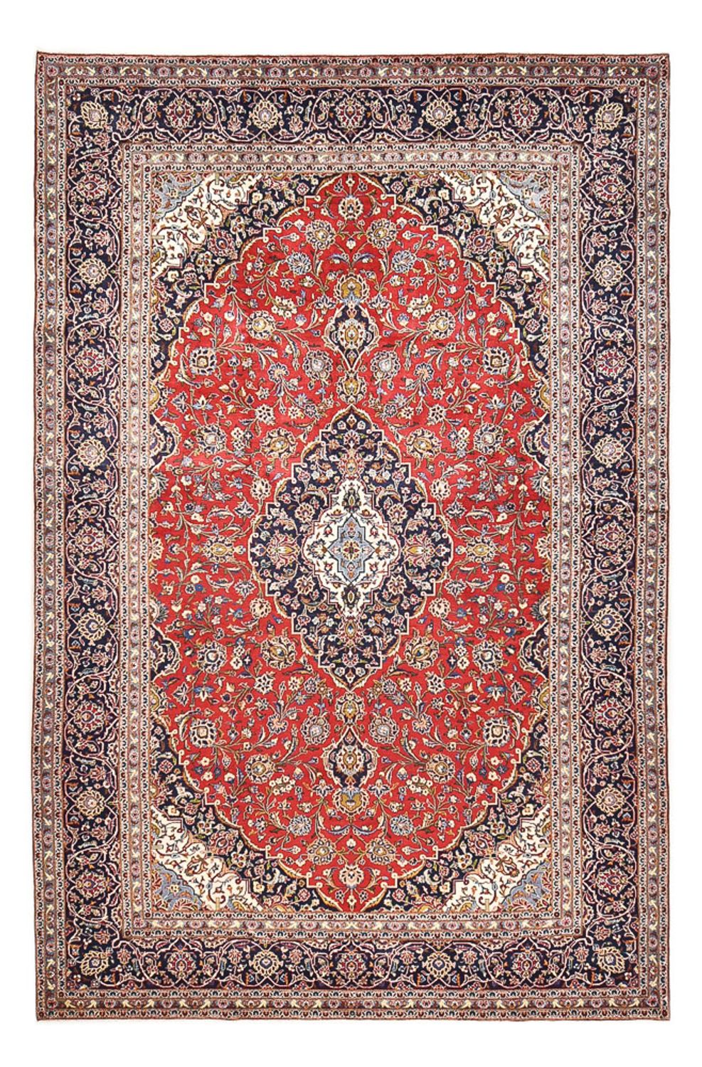 Perserteppich - Keshan - 470 x 298 cm - rot