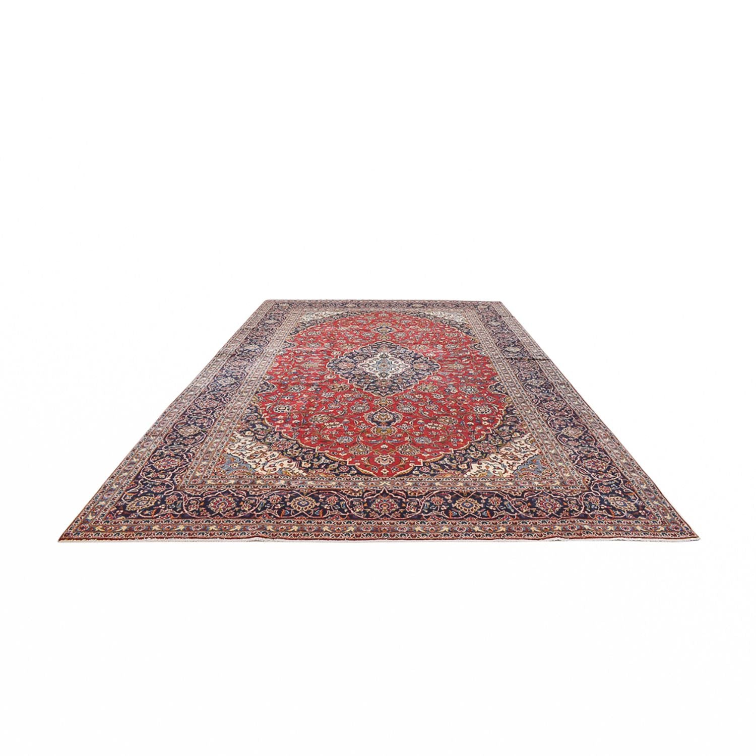 Perserteppich - Keshan - 470 x 298 cm - rot